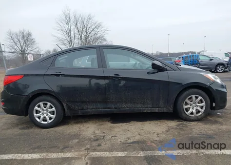 2013 Hyundai Accent Gls from USA, damaged, VIN KMHCT4AE3DU301037